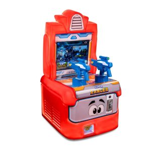 Máquina de Juegos Infantil Disparos 2 Jugadores Rojo Triqui Toys CP-K001R-R