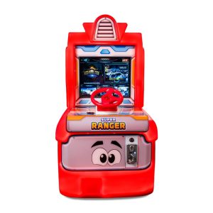 Máquina de Juegos Infantil Carreras 1 Jugador Rojo Triqui Toys CP-K001Y-R