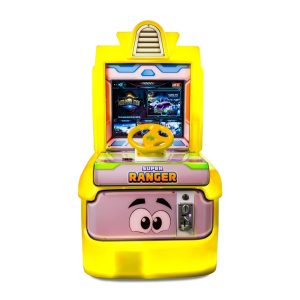Máquina de Juegos Infantil Carreras 1 Jugador Amarillo Triqui Toys CP-K001Y-Y
