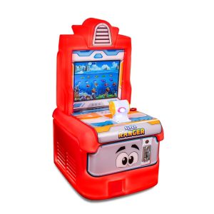 Máquina de Juegos Infantil Pesca 1 Jugador Rojo Triqui Toys CP-K001YE-R