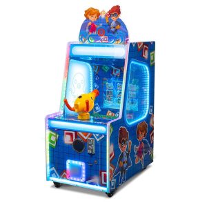 Máquina de Juegos Infantil Pistola de Agua 1 Jugador Azul Triqui Toys CP-S068