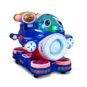 Juego Mecánico Infantil Avioncito Azul Triqui Toys CP-S151